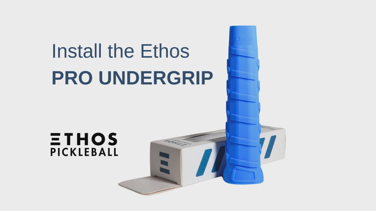 How to install an Ethos Pro Undergrip and wrap a Comfort overgrip